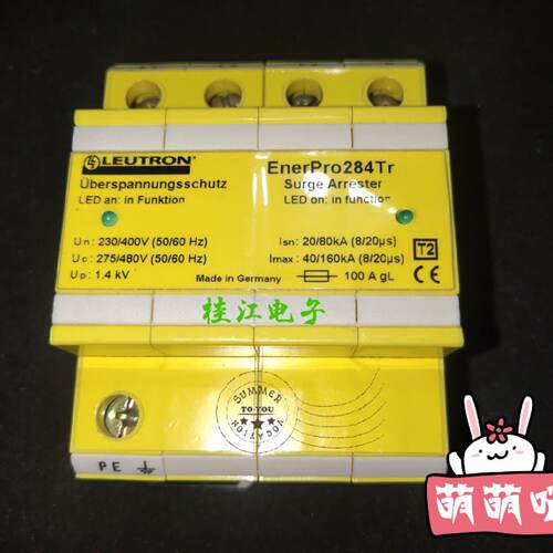 议价德国LEUTRON防雷器EnerPro284Tr浪涌保护 拍前先询