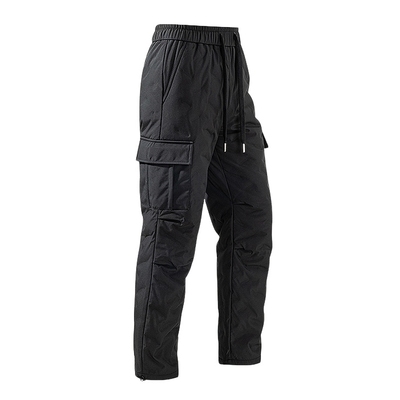 羽绒裤雪中飞鸭绒高腰松紧