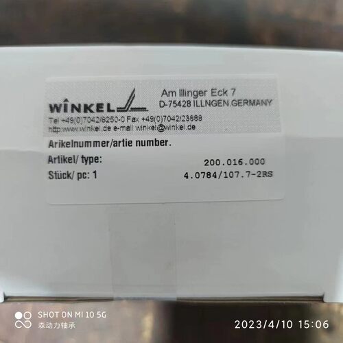 WINKEL 4.0784 4.072 4.073 4.074 4.075 4.076 4.077 4.078 4079
