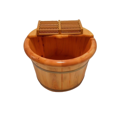 家用养生泡脚木桶洗脚桶加厚高深