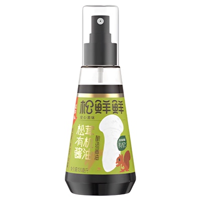 松鲜鲜松茸有机酱油减钠