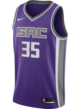 Nike/耐克正品国王队巴格利男子篮球运动印花球衣T恤864507-519