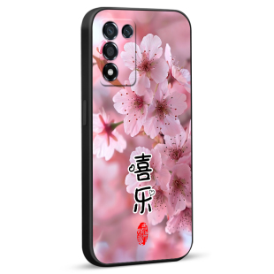彧玺适用于realmeq3s新款文字rmx3461平安顺遂。真我q3t网红手机壳oppok10活力版上档次oppok9s唯美perm10中