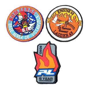 生命之星救援刺绣魔术贴臂章Star of life Decal patch户外背包贴