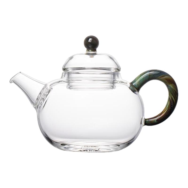 玉见新款150ML迷你玻璃泡茶壶