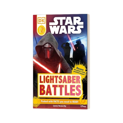 英文原版 DK Readers Level 2 Star Wars Lightsaber Battles DK分级读物L2 星球大战 光剑之战 英文版 进口英语原版书籍