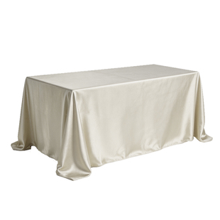 定制沙龙会议桌布酒店宴会厅台布轻奢高级感甜品台缎面桌布