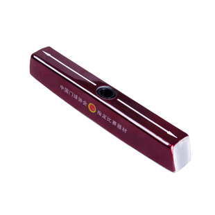 长寿牌密闭式底翘式门球棒杆槌头24厘米500克斜角棒头擦球王