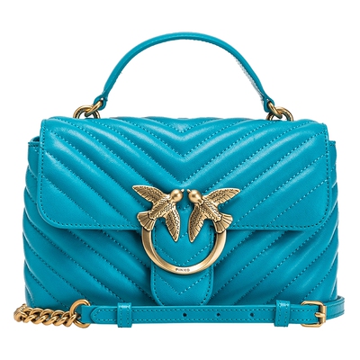 绗缝手提斜挎PUFF飞鸟包