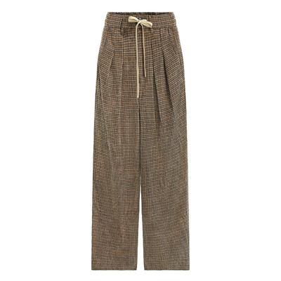 COCOBELLA威尔士格纹休闲裤