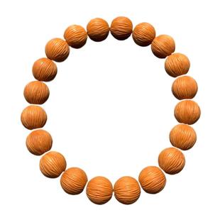 10㎜拉丝猴头手串高端男士手链男款金丝小核桃文玩桃核橄榄核精雕