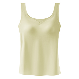 青子菁茶多酚润养吊带背心带胸垫