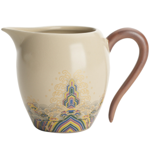 2025新款高颜值汝窑陶瓷公道杯茶具茶水分茶器新型泡茶功夫小茶海