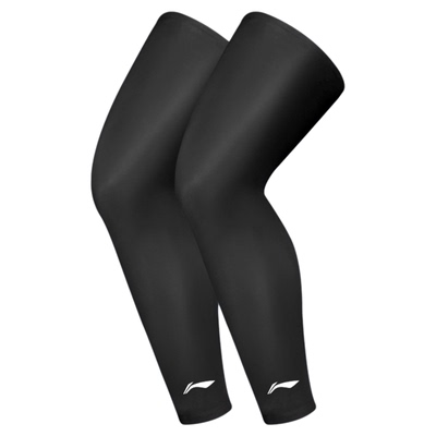 李宁护腿护膝长筒套篮球运动专用男款加长装备护具大腿保护防下滑