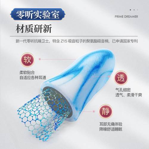 耳塞防噪音睡眠静音睡觉专业防吵神器打呼噜降噪学生宿舍睡觉隔音