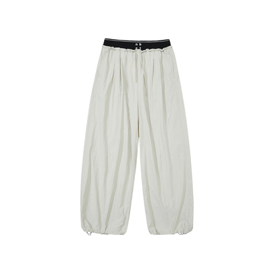 NBCT户外松紧腰刺绣防晒休闲裤