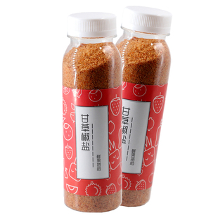 水果酸嘢调味料广西钦州特产甘草盐 辣椒味 椒盐粉粉酸梅粉250g