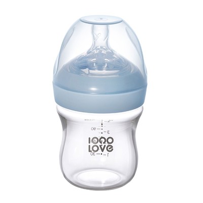 高硼硅玻璃奶瓶防胀气防呛奶