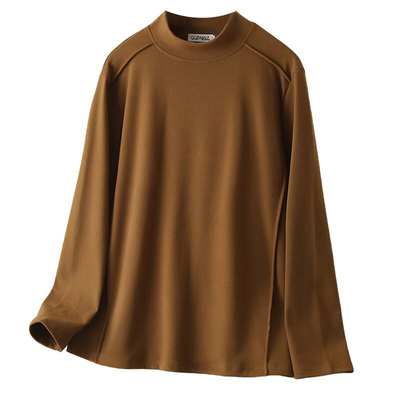 大码胖mm秋冬季保暖得绒打底衫女