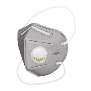 头戴式kn95口罩独立包装防护透气活性炭防尘工业粉尘打磨灰粉不勒