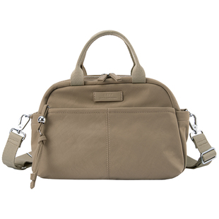 莱夫斜挎包女包大容量手提妈妈包新款拎包上班通勤帆布包轻便包包