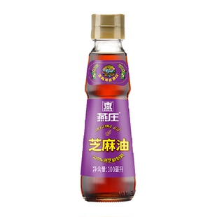 燕庄香芝麻油100ml*1瓶100%纯芝麻榨取 芝麻香油 凉拌火锅油碟