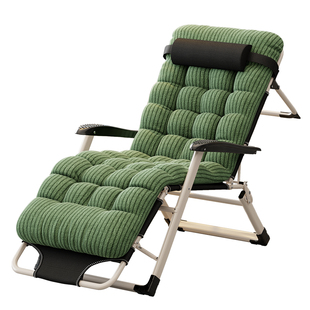 新款2025躺椅可折叠午休办公室家用阳台午睡床懒人靠背椅子秋冬季
