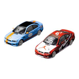 Street Weapon SW 1:64宝马BMW E46 M3海湾GULF合金汽车模型摆件