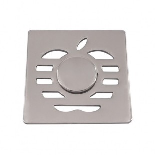不锈钢方形地漏盖子盖板盖片浴室卫生间下水道过滤网防臭芯器墙角