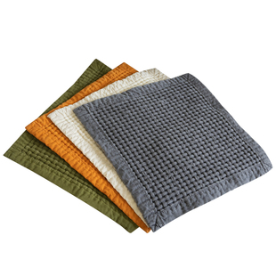 韩式全棉加厚气质简约现代坐垫椅子垫家用民宿学生办公室久坐屁垫