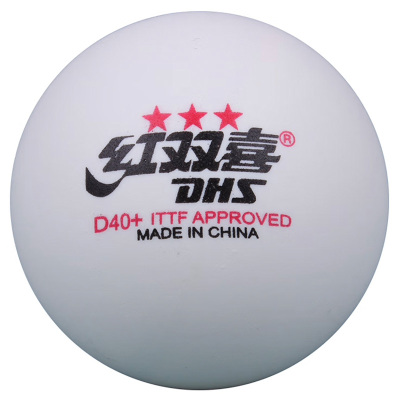 红双喜乒乓球三星塞顶10只装