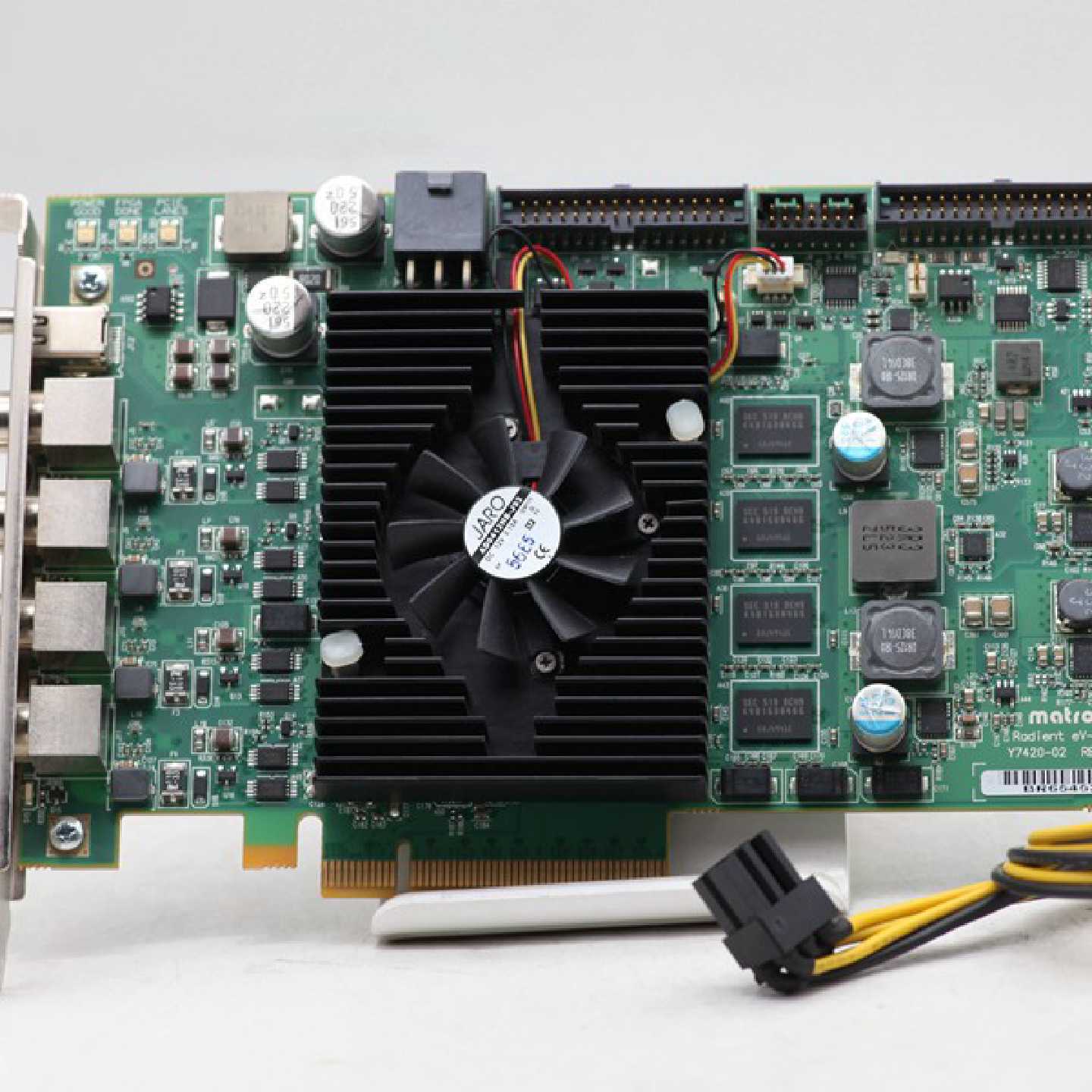 议价Matrox RADEV1G4C6* eV-CXP Y7420-02 REV.A  CoaXPress采集