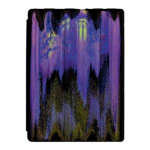 故障艺术朋克紫色噪点适用于2022iPadPro11三折保护壳air5/mini6