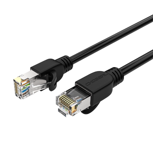 秋叶原超六类网线双屏蔽cat6a路由器高速电脑宽带家用纯铜6类跳线