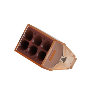 正继快速接线端子暗盒分线器2/4/6孔并线器电线短接卡子家用接头