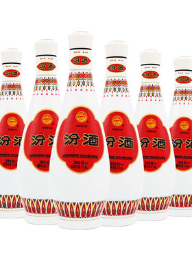 2019年汾酒48度乳玻琵琶汾白酒