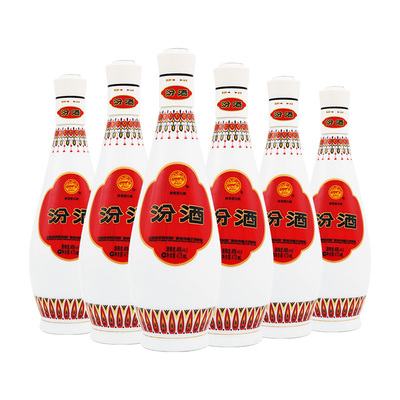 2019年汾酒48度乳玻琵琶汾白酒