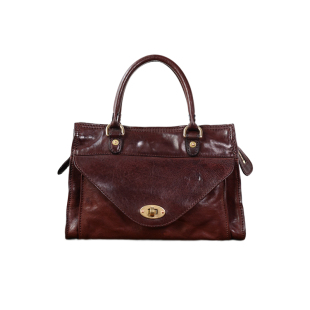 HALF WORK头层马皮公文包女真皮复古马皮手提包单肩斜挎包手工包