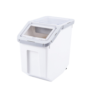 猫粮储存桶10斤密封防潮20斤大米存储桶家用宠物粮食狗粮储粮桶