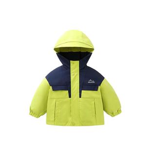 [三防]齐齐熊宝宝羽绒服男童外套羽绒内胆保暖三合一儿童冬装上衣