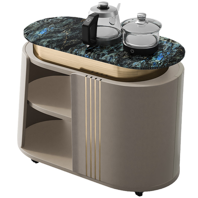 可移动茶车阳台茶台烧水壶一体桌