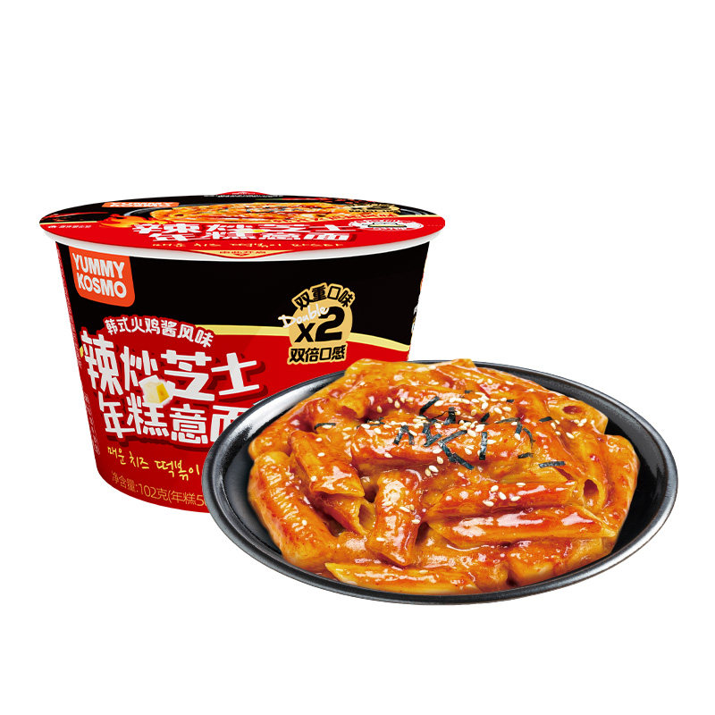 怡芽辣炒芝士年糕意面冲泡即享