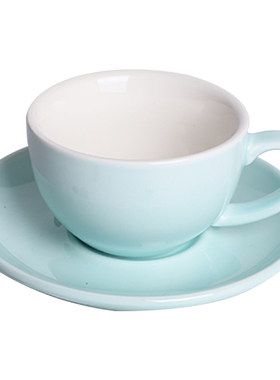 加厚陶瓷拉花专用练习咖啡杯