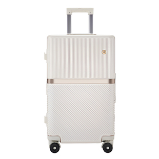 新款行李箱女生20寸可登机铝框大容量密码拉杆箱26三七分旅行箱男