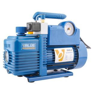 飞越真空泵V-i120SV 防反流R410抽气泵带表阀 实验室抽滤空调维修