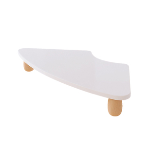 转角电脑增高架工位显示器支架办公室屏幕底座桌面拐角台式收纳架