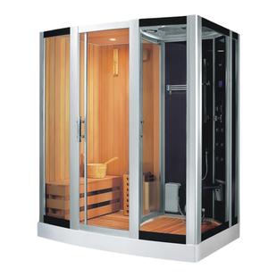 淋浴房整体家用干湿蒸一体桑拿房蒸汽房干湿分离浴室农村洗澡房