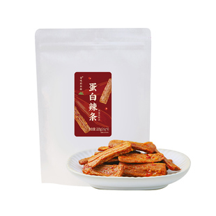 食味的初相蛋白辣条零添加蔗糖麻辣解馋代餐饱腹健康网红零食品