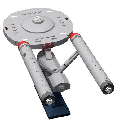 SETbricks星际迷航联邦星舰进取号模型摆件颗粒拼装积木益智玩具