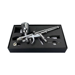 扇形圆形雾化喷笔汽车修补喷枪喷笔枪专业上色气动喷漆枪扳机枪式